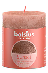 bolsius-rustik-sunset-stumpenkerze-80-68-cremiges karamell-1-103668637222 Eine Rustik Sunset Stumpenkerze von Bolsius in der Farbe Cremiges Karamell in der Größe 8x6,8cm.