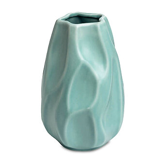 Artikelvorschau Keramik Vase Rock 200/130 mm - mint (1 Stück)