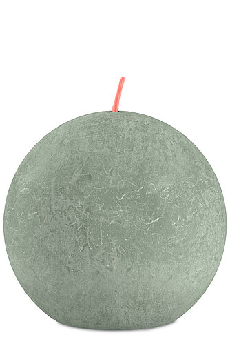 Artikelvorschau Rustik Kugelkerzen 76 mm - Jade Grün (1 Stück)
