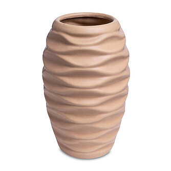 Artikelvorschau Keramik Vase Lips 200/130 mm - creme (1 Stück)