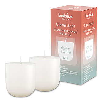 Artikelvorschau Cleanlight Duftnachfüller (2er Pack) - Zypresse & Bernstein