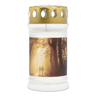 Bolsius Grablicht Nr. 3 mit Motiv - Sonnenstrahl Artikelvorschau Grablicht Nr. 3 mit Motiv - Sonnenstrahl