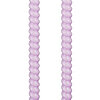 2 Tafelkerzen Twist von Edelman in der Größe 28x2,4cm in der Farbe lila.