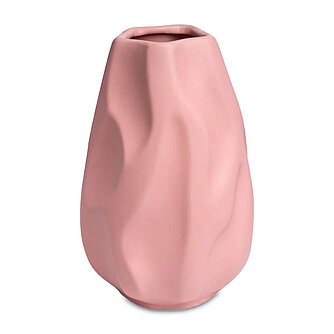 Artikelvorschau Keramik Vase Rock 200/130 mm - rose (1 Stück)