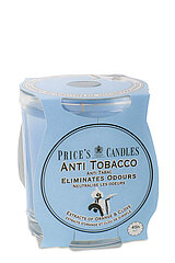 Ein Duftglas "Fresh Air" von Prices Candles in der Größe 8,3x7,4cm in der Geruchsrichtung Anti Tabak.