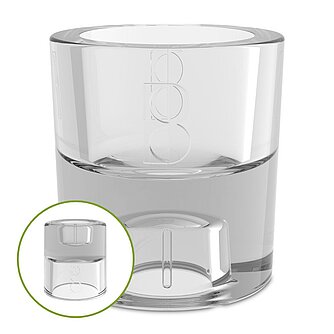 Bolsius Bolsius Glashalter 2 in 1 (65/61mm) - 1 Stück Artikelvorschau Bolsius Glashalter 2 in 1 (65/61mm) - 1 Stück