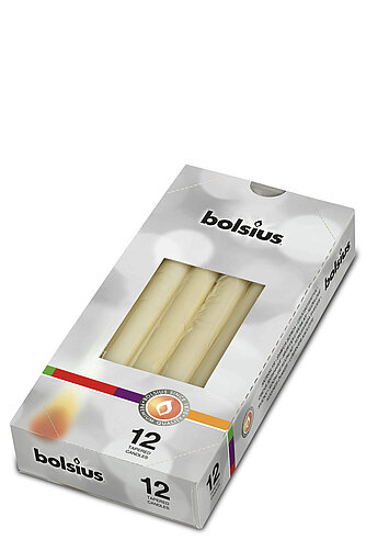 Bolsius Spitzkerzen 245/24 mm cello (12er Pack) Artikelvorschau Spitzkerzen 245/24 mm cello (12er Pack)