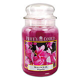 prices-candles-apothekerglas-195-100-magnolia-630g-pbj010305 Eine Duftkerze im Apothekerglas von Prices Candles in der Größe 19,5x10cm mit dem Duft Magnolia und einem Gewicht von 630g.