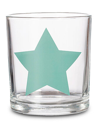 Artikelvorschau Teelichthalter STAR - 6,5 x 5,5 cm (1 Stück) - green
