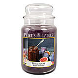prices-candles-apothekerglas-195-100-fig-und-plum-630g-pbj010312 Eine Duftkerze im Apothekerglas von Prices Candles in der Größe 19,5x10cm mit dem Geruch von Feige und Pflaume und einem Gewicht von 630g.