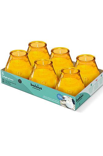 Artikelvorschau Twilight 104/99 mm (6er Pack) - bernstein