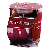 prices-candles-duftglas-89-80-black-cherry-1-pcj010604 Eine Duftkerze im Glas von Prices Candles in der Größe 8,9x8cm mit dem Duft Black Cherry.