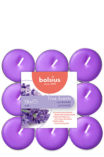 Artikelvorschau True Scents Duft-Teelichte - Lavendel (18er Pack)