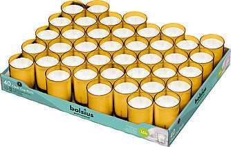 Artikelvorschau Transparente Cups -  bernstein (40er Tray)