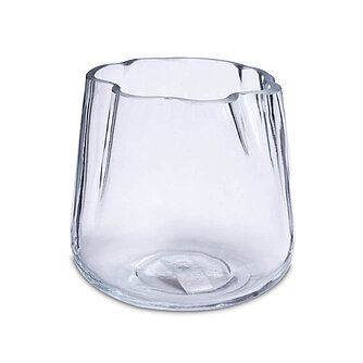 Artikelvorschau Teelichthalter Wavy 85/85 mm - klar (1 Stück)