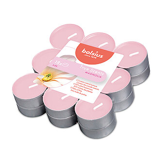 Artikelvorschau True Scents Duft-Teelichte - Magnolie (18er Pack)