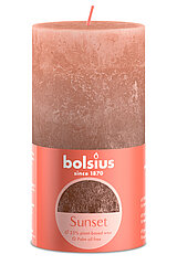 bolsius-rustik-sunset-stumpenkerze-130-68-cremiges karamell-1-103668647222 Eine Rustik Sunset Stumpenkerze von Bolsius in der Farbe Cremiges Karamell in der Größe 13x6,8cm.