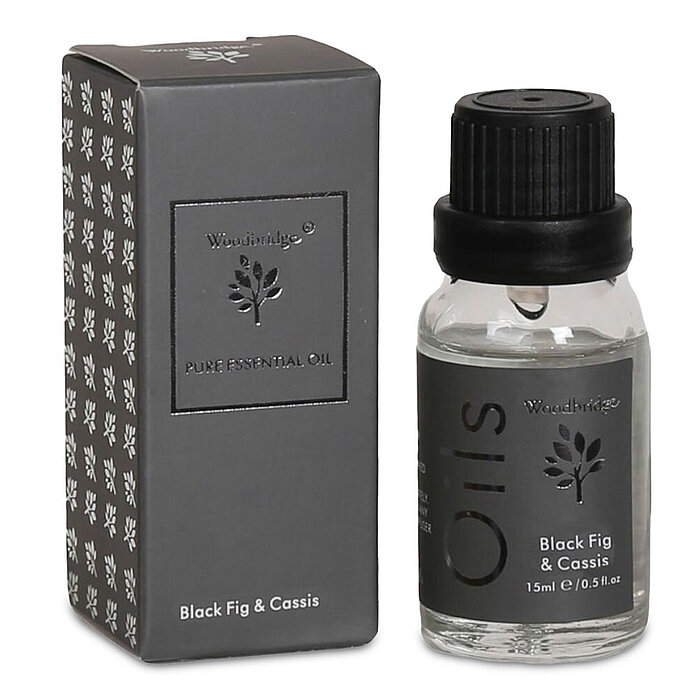 15 ml ätherisches Duftöl Raumduft von Woodbridge Candle mit dem Geruch Feige & Johannisbeere.