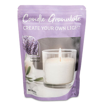 Artikelvorschau Wachsgranulat - Lavender (400g Pack)