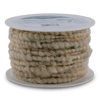 Artikelvorschau Wollkordel - 7mm - creme multicolor (20 Meter)