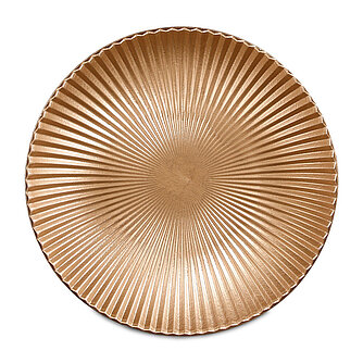 Artikelvorschau Deko Teller 32 cm - gold