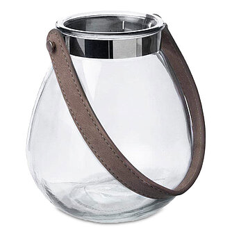 Artikelvorschau Glaslaterne Belly 160/145mm - klar (1 Stück)