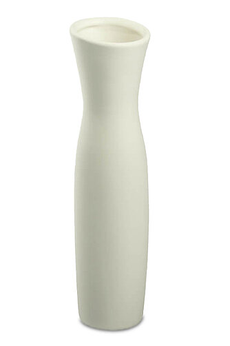 Artikelvorschau Keramik Vase Cone 300/75 mm - weiß (1 Stück)