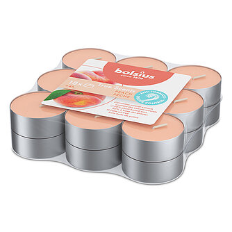 Bolsius True Scents Anti Tabak Duft-Teelichte - Pfirsich (18er Pack) Artikelvorschau True Scents Anti Tabak Duft-Teelichte - Pfirsich (18er Pack)