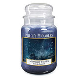 prices-candles-apothekerglas-195-100-midnight-wishes-630g-pbj010326 Eine Duftkerze im Apothekerglas von Prices Candles in der Größe 19,5x10cm mit dem Duft "Midnight Wishes" und einem Gewicht von 630g.