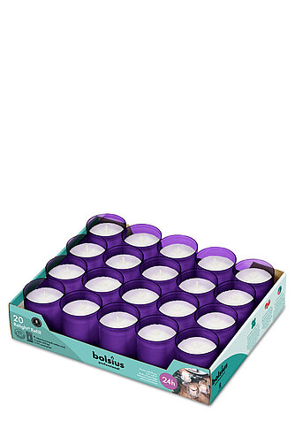 Artikelvorschau Relight Nachfüllkerzen 20er Tray - lila