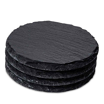 Artikelvorschau Untersetzer Schieferplatte 100mm (4er Set)