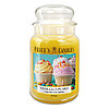 Eine Apothekerglas-Kerze von Prices Candles in der Größe 19,5x10cm mit dem Duft Vanilla Cupcake und einem Gewicht von 630g.