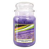 prices-candles-apothekerglas-195-100-lavender-und-lemongrass-630g-pbj010313 Eine Duftkerze im Apothekerglas von Prices Candles in der Größe 19,5x10cm mit dem Duft Lavender & Lemongrass und einem Gewicht von 630g.