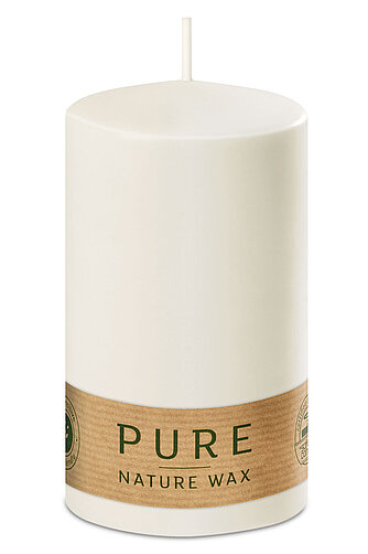Artikelvorschau Pure Stumpenkerze 130/70 mm (Safe Candle)