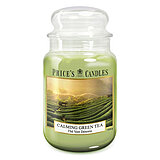 prices-candles-apothekerglas-195-100-calming-green-tea-630g-pbj010345 Eine Apothekerglas-Kerze von Prices Candles in der Größe 19,5x10cm mit dem Duft Calming Green Tea und einem Gewicht von 630g.