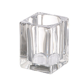 Bolsius Relight Halter "Square" – transparent (6 Stück) Artikelvorschau Relight Halter "Square" – transparent (6 Stück)