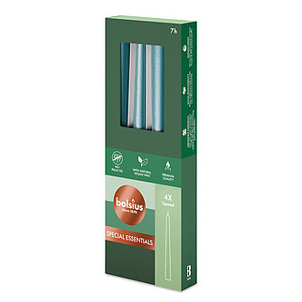 Artikelvorschau Spitzkerzen Special 234/24mm (4er Pack) - Metallic Blau
