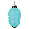 Eine Solar-Laterne von Luca Lighting in der Größe 30x20cm in der Farbe blau.
