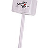 Ein Teelichthalter mit Stiel Stick von Sandra Rich in der Größe 10x4,5cm in der Farbe klar.