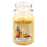prices-candles-apothekerglas-195-100-oriental-nights-630g-pbj010644 Eine Apothekerglas-Kerze von Prices Candles in der Größe 19,5x10cm mit dem Duft Oriental Nights und einem Gewicht von 630g.