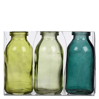 Artikelvorschau BOTTLE - 3 kleine Flaschen - grün