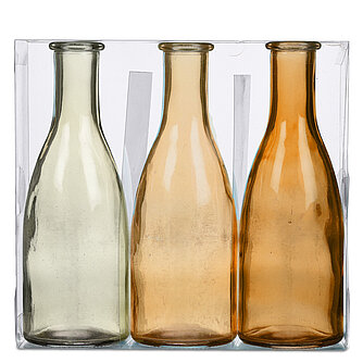 Artikelvorschau BOTTLE - 3 große Flaschen - gelb