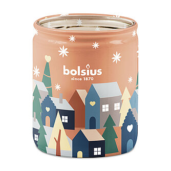 Bolsius Bolsius: True Glow Sleeved Glas 82/68mm - Silent Night (1 Stück) Artikelvorschau Bolsius: True Glow Sleeved Glas 82/68mm - Silent Night (1 Stück)