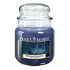 Eine Apothekerglas-Kerze von Prices Candles in der Größe 14,2x9,5cm mit dem Duft "Midnight Wishes" und einem Gewicht von 411g.