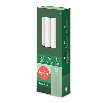 Artikelvorschau Haushaltskerzen 230/20mm (8er Pack)