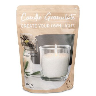 Artikelvorschau Wachsgranulat - Bourbon Vanilla (400g Pack)