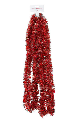 Artikelvorschau Girlande 270cm - rot (1 Stück)