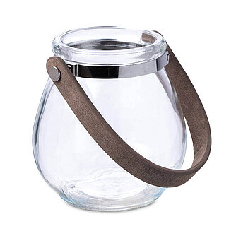 Artikelvorschau Glaslaterne Belly 105/105mm - klar (1 Stück)