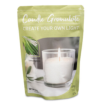 Artikelvorschau Wachsgranulat - Lemongrass (400g Pack)