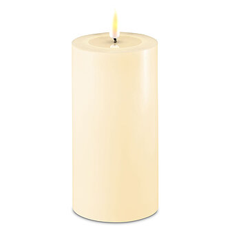 Artikelvorschau LED Stumpenkerze - creme 150/75mm (1 Stück)